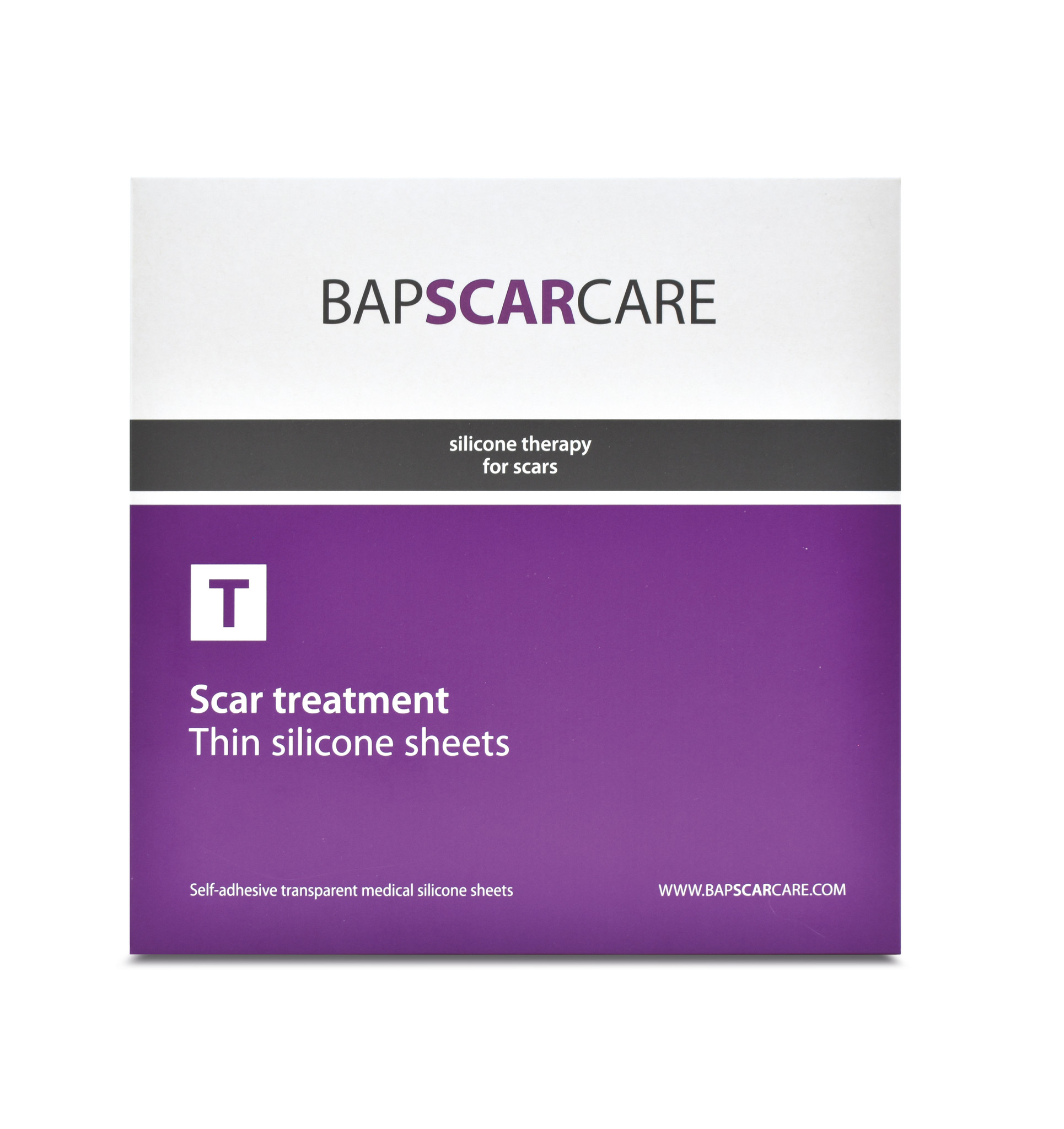 BAPSCARCARE T Narben-Silikonpflaster (extra dünn) 5 x 7 cm