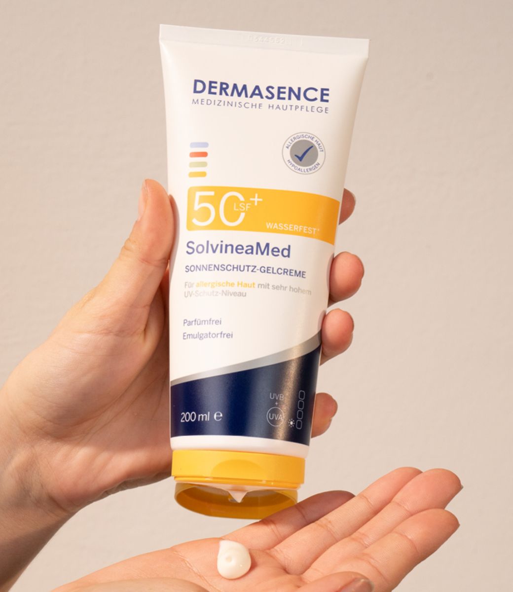 Dermasence SolvineaMed gel cream SPF 50+