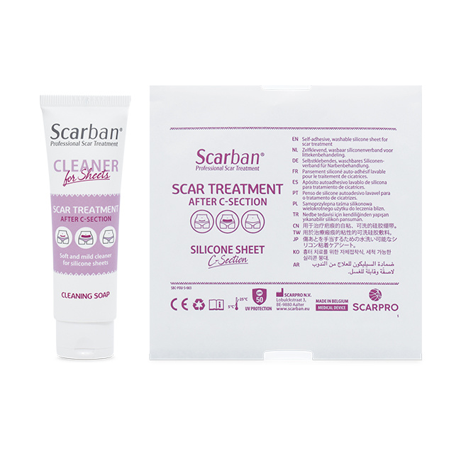Scarban C-Section litteken siliconenpleister