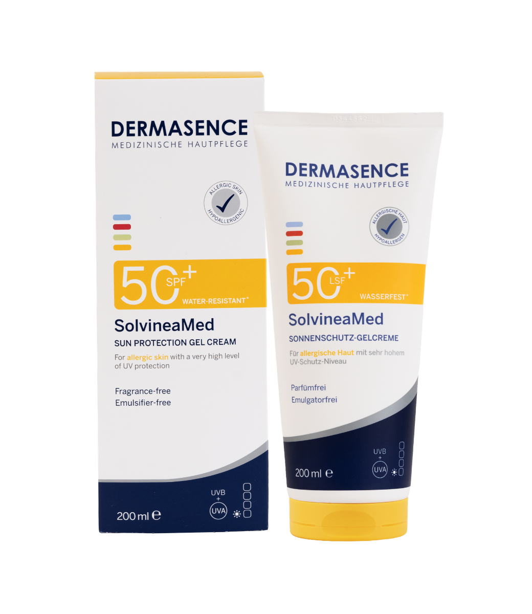 Dermasence SolvineaMed gel cream SPF 50+