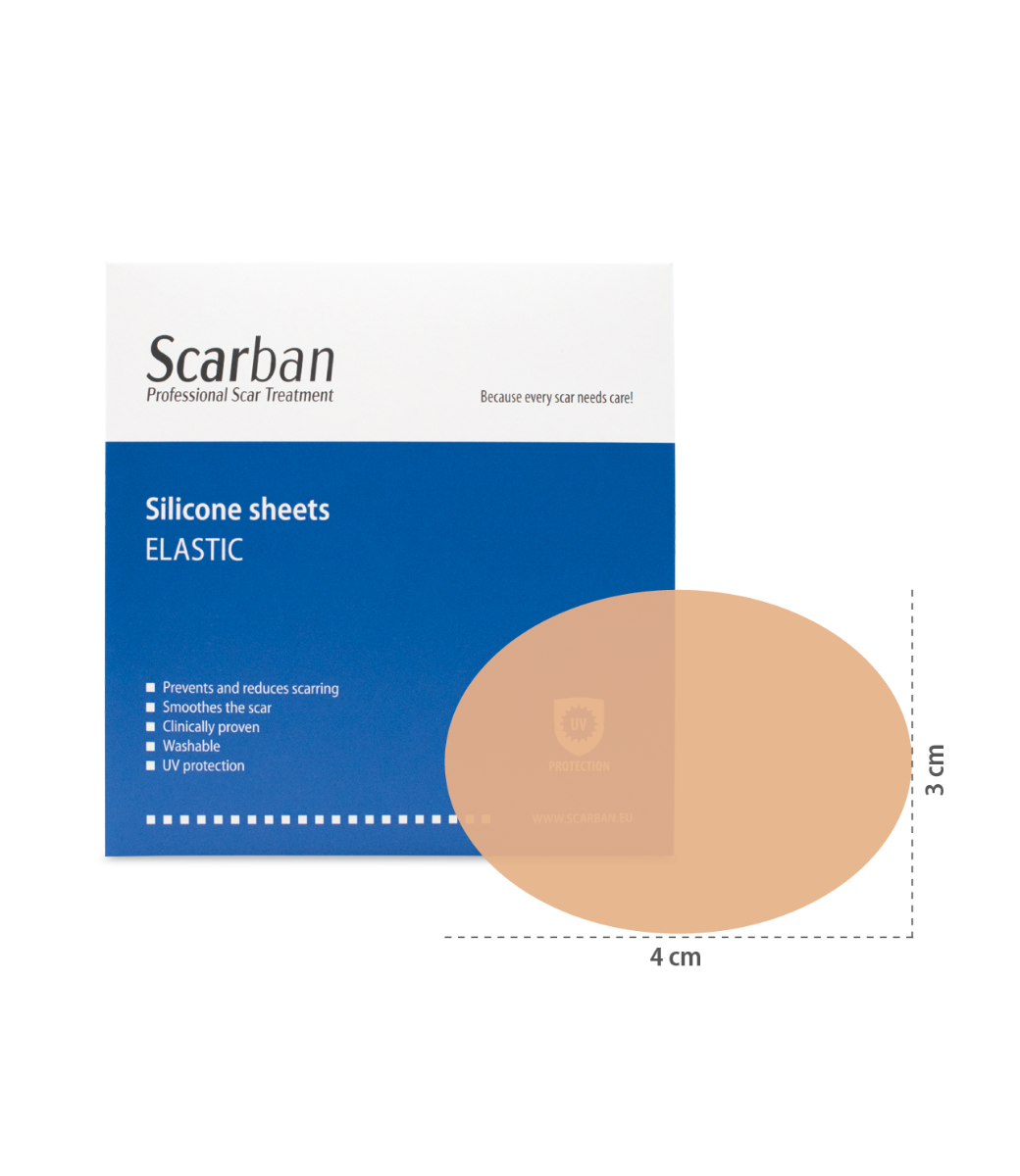 Scarban Elastic ovaal