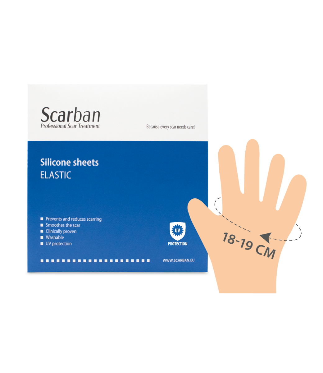 Scarban Elastic siliconenhandschoen S