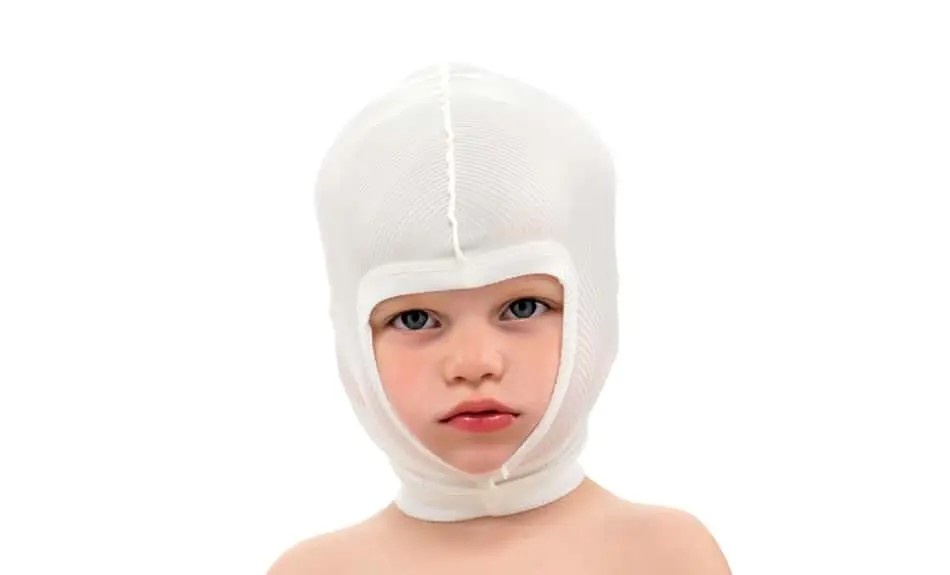DermaSilk Baby-Gesichtsmaske