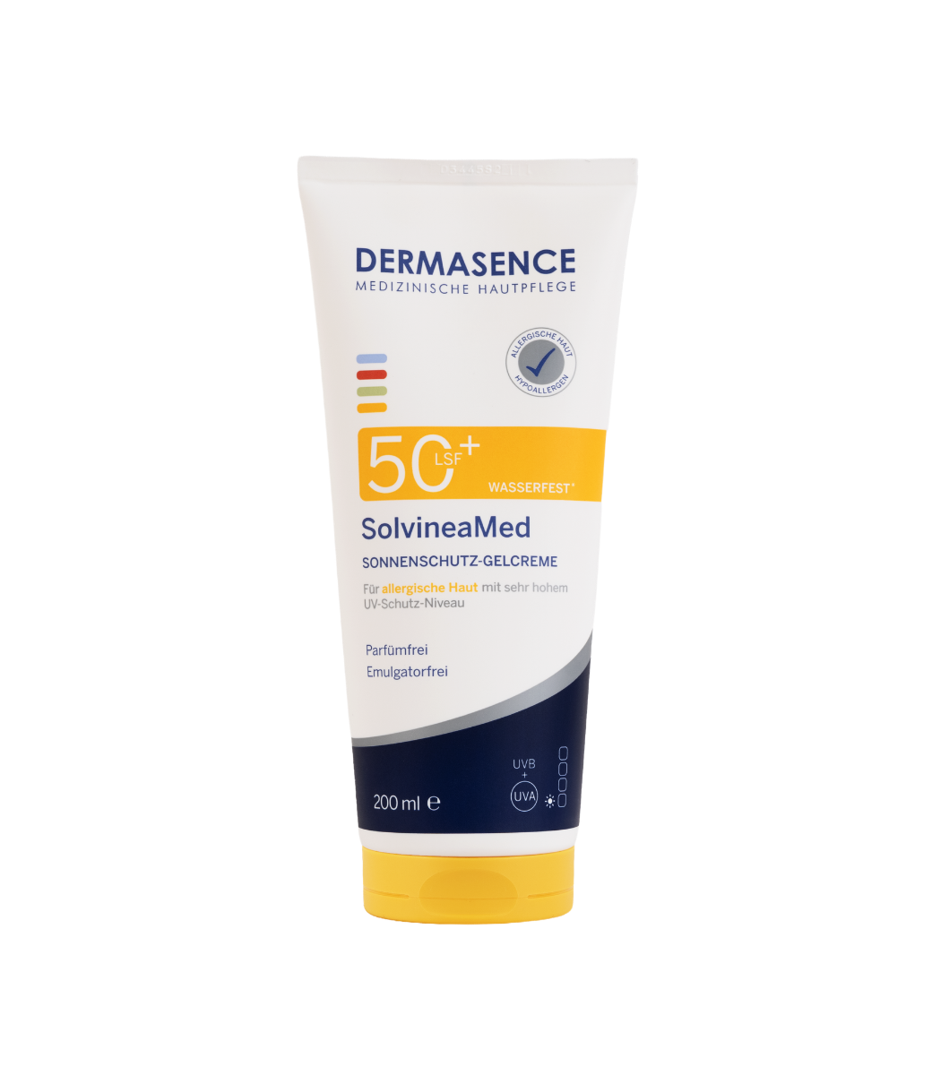 Dermasence SolvineaMed gel cream SPF 50+