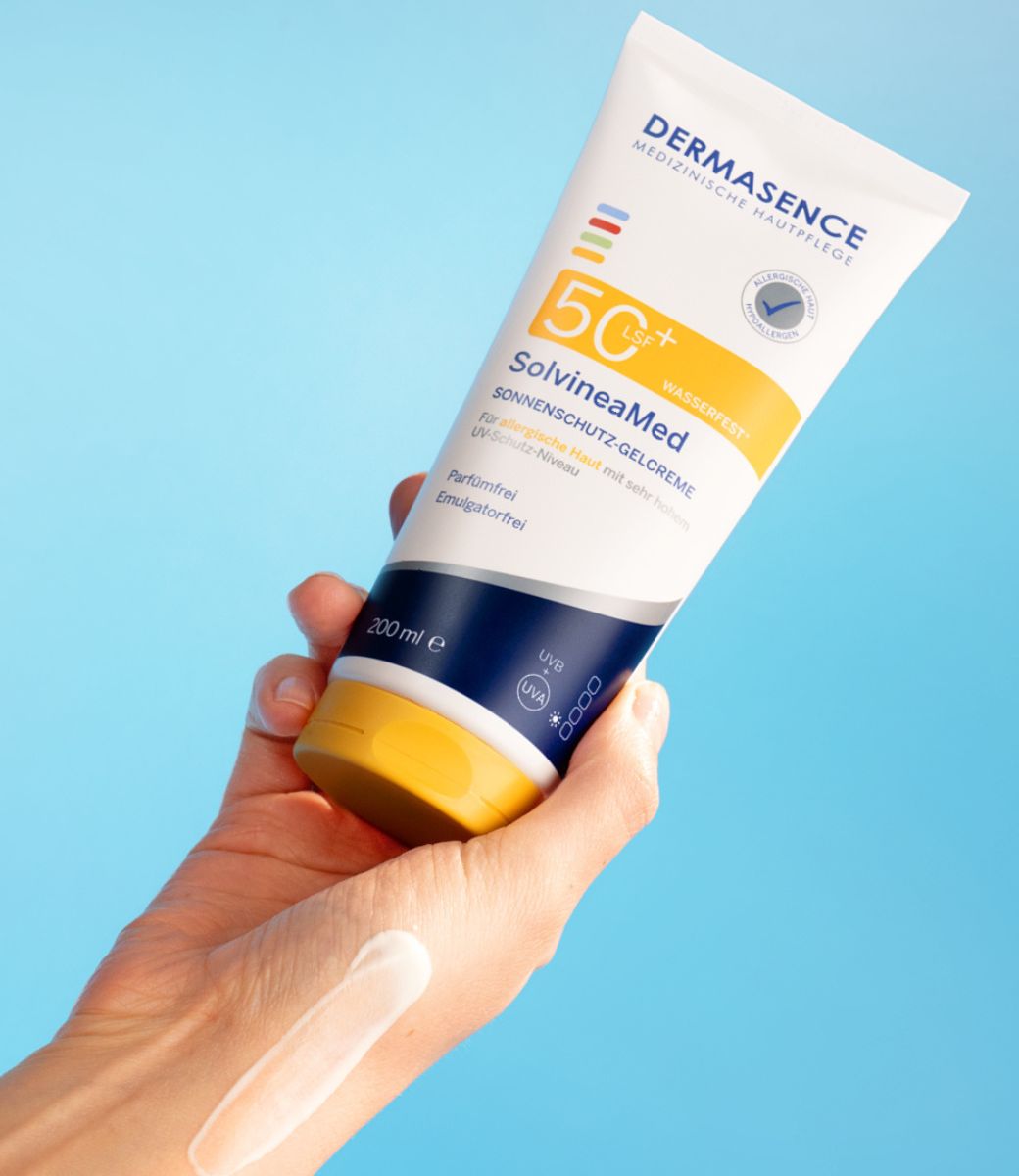 Dermasence SolvineaMed gel cream SPF 50+